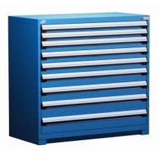 Rousseau R5AHE-4405 9-Drawer Heavy-Duty Stationary Modular Storage Cabinet – 48″W × 24″D Industrial Tool & Parts Organizer Rousseau R5AHE-4405 9-Drawer Heavy-Duty Stationary Modular Storage Cabinet – 48″W × 24″D Industrial Tool & Parts Organizer