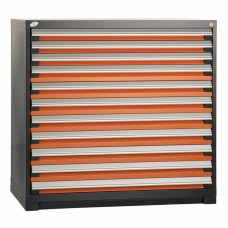 Rousseau R5AHE-4421 11-Drawer Stationary Modular Storage Cabinet – Heavy-Duty Industrial Steel Drawer System for Tools, Parts & MRO Storage Rousseau R5AHE-4421 11-Drawer Stationary Modular Storage Cabinet – Heavy-Duty Industrial Steel Drawer System for Tools, Parts & MRO Storage