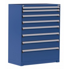 Rousseau R5AHE-5801 8-Drawer Heavy-Duty Stationary Modular Storage Cabinet – 48″W × 24″D × 60″H Industrial Tool & Parts Organizer Rousseau R5AHE-5801 8-Drawer Heavy-Duty Stationary Modular Storage Cabinet – 48″W × 24″D × 60″H Industrial Tool & Parts Organizer