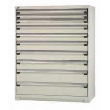 Rousseau R5AHE-5818 10-Drawer Stationary Modular Storage Cabinet – Heavy-Duty Industrial Tool Storage Rousseau R5AHE-5818 10-Drawer Stationary Modular Storage Cabinet – Heavy-Duty Industrial Tool Storage