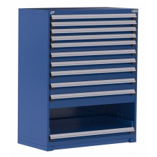 Rousseau R5AHE-5857 10-Drawer Stationary Modular Storage Cabinet – Heavy-Duty Industrial Tool & Parts Storage Rousseau R5AHE-5857 10-Drawer Stationary Modular Storage Cabinet – Heavy-Duty Industrial Tool & Parts Storage