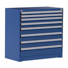 Rousseau R5AHG-4401 8-Drawer Heavy-Duty Stationary Modular Storage Cabinet – 48″W × 27″D Industrial Tool & Parts Organizer