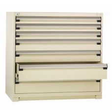 Rousseau R5AHG-4418 7-Drawer Stationary Modular Storage Cabinet – Heavy-Duty Industrial Tool Storage Rousseau R5AHG-4418 7-Drawer Stationary Modular Storage Cabinet – Heavy-Duty Industrial Tool Storage