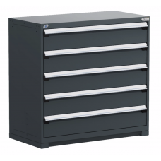 Rousseau R5AHG-4428 5-Drawer Stationary Modular Storage Cabinet – Heavy-Duty Industrial Tool Storage Rousseau R5AHG-4428 5-Drawer Stationary Modular Storage Cabinet – Heavy-Duty Industrial Tool Storage