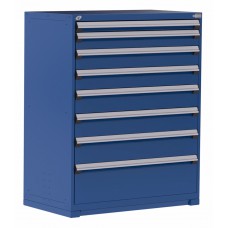 Rousseau R5AHG-5851 9-Drawer Stationary Modular Storage Cabinet – Heavy-Duty Industrial Storage