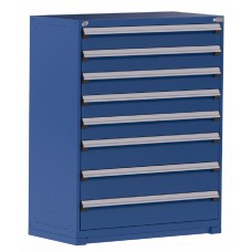 Rousseau R5AHG-5865 8-Drawer Stationary Modular Storage Cabinet – Heavy-Duty Industrial Tool & Parts Storage