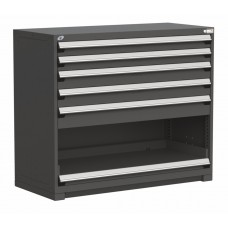 Rousseau 5-Drawer Stationary Modular Storage Cabinet R5AJE-4401 Rousseau 5-Drawer Stationary Modular Storage Cabinet R5AJE-4401