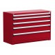 Rousseau 5-Drawer Stationary Modular Storage Cabinet R5AKE-3805