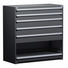 Rousseau 5-Drawer Stationary Modular Storage Cabinet R5AKG-5802 Rousseau 5-Drawer Stationary Modular Storage Cabinet R5AKG-5802