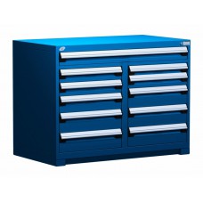 Rousseau 11 Drawer Stationary Modular Storage Cabinet R5KHE-3805 Rousseau 11 Drawer Stationary Modular Storage Cabinet R5KHE-3805