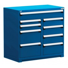 Rousseau 9 Drawer Stationary Modular Storage Cabinet R5KHG-4411