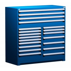 Rousseau R5KKE-5817 20-Drawer Stationary Modular Storage Cabinet Rousseau R5KKE-5817 20-Drawer Stationary Modular Storage Cabinet