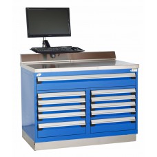 Rousseau 11 Drawer Stationary Modular Storage Cabinet R5XHG-1018 Rousseau 11 Drawer Stationary Modular Storage Cabinet R5XHG-1018