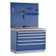 Rousseau 5-Drawer Stationary Modular Storage Cabinet R5XHG-4005