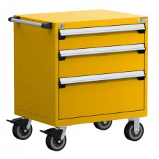 Rousseau 3-Drawer Modular Tool Cart - R5BDG-3021 Rousseau 3-Drawer Modular Tool Cart - R5BDG-3021