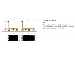 Rousseau CP-1EE0001 R-Go Motorized Platform