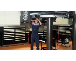 Rousseau R5ACD-3002 Stationary Modular Storage Cabinet – Heavy-Duty 6-Drawer Industrial Storage Cabinet