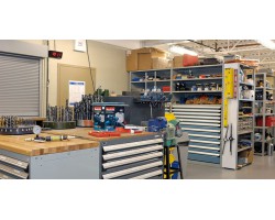 Rousseau R5ACD-3002 Stationary Modular Storage Cabinet – Heavy-Duty 6-Drawer Industrial Storage Cabinet