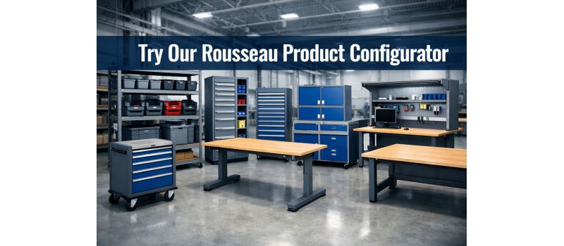 Try Our Rousseau Product Configurator for Manufacturing & Distribution Centers