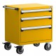 Rousseau R5BDD-3021 3-Drawer Heavy Duty Modular Drawer Cart