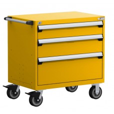 Rousseau 3-Drawer Modular Tool Cart - R5BEC-3022 Rousseau 3-Drawer Modular Tool Cart - R5BEC-3022