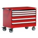 Rousseau 4-Drawer Modular Tool Cart, 48 x 24 x 37-1/2, Model R5BHE-3015