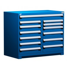 Rousseau 13 Drawer Stationary Modular Storage Cabinet R5KHG-3811
