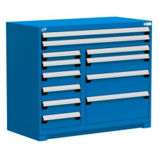 Rousseau 12 Drawer Stationary Modular Storage Cabinet R5KHE-3821