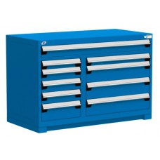 Rousseau 10-Drawer Stationary Modular Storage Cabinet - R5KHG-3021