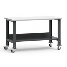 Rousseau WSW3019 Plastic Laminated Top Mobile Workbench Rousseau WSW3019 Plastic Laminated Top Mobile Workbench