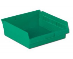 LEWISBins SB1211-4 Hopper Front Plastic Shelf Bins - 8 per Carton