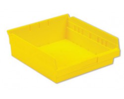 LEWISBins SB1211-4 Hopper Front Plastic Shelf Bins - 8 per Carton