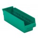 LEWISBins SB124-4 Hopper Front Plastic Shelf Bins - 12 per Carton