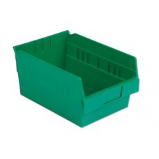 LEWISBins SB128-6 Hopper Front Plastic Shelf Bins - 8 per Carton LEWISBins SB128-6 Hopper Front Plastic Shelf Bins - 8 per Carton