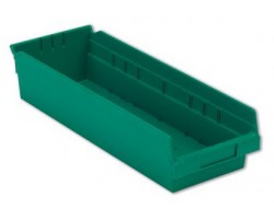 LEWISBins SB186-4 Hopper Front Plastic Shelf Bins - 12 per Carton