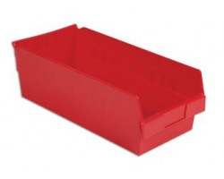 LEWISBins SB188-6 Hopper Front Plastic Shelf Bins - 8 per Carton