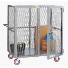 Little Giant Heavy Duty Steel Security Cart - SCN-2448-6PY-1H Little Giant Heavy Duty Steel Security Cart - SCN-2448-6PY-1H