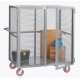 Little Giant Heavy Duty Steel Security Cart - SCN-2460-6PY-1H