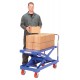Vestil SCSC-500-2040 Auto-Hite Self-Leveling Lift Cart with 500 lb Capacity | 20-3/8" x 40-3/8" Platform