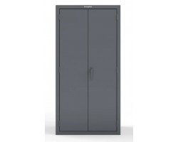 Strong Hold 36-243-P 18-Gauge Steel Storage Cabinet – Heavy-Duty Industrial Cabinet with 3 Shelves