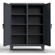 Strong Hold Double Shift Steel Storage Cabinet - 55-DS-246