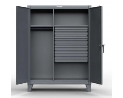 Strong Hold 36-W-243-7DB Combination Cabinet | 7-Drawer Heavy-Duty Storage