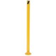 Vestil SPBOL-42 Spring Loaded Bollard, 42 in High, 30 Degree Bend, Safety Yellow