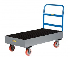 Little Giant Drum Spill Control Platform Cart - SSB-5125-6PYBK