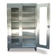 Strong Hold Stainless Steel Clear View Cabinet - 45-LD-243SS