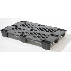Triple Diamond TDP 3248 NOM Open Deck Plastic Pallet – 48x32 Nestable, ISPM 15 Compliant, Medium-Duty Export Pallet