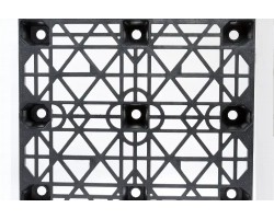 Triple Diamond TDP 4248 NOH Open Deck Nestable Plastic Pallet – 48x42