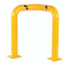 Vestil TEG-24-36-4 Triple Elbow Machine Guard, 36 Inch High, 4.5 Inch Steel Pipe, Safety Yellow Vestil TEG-24-36-4 Triple Elbow Machine Guard, 36 Inch High, 4.5 Inch Steel Pipe, Safety Yellow