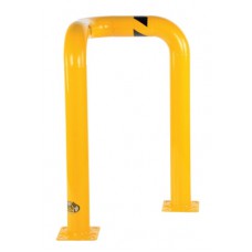 Vestil TEG-24-42-4 Triple Elbow Machine Guard, 42 Inch High, 4.5 Inch Steel Pipe, Safety Yellow Vestil TEG-24-42-4 Triple Elbow Machine Guard, 42 Inch High, 4.5 Inch Steel Pipe, Safety Yellow