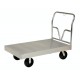 Vestil EFHD-3048 Heavy-Duty Aluminum Platform Truck with 4,800 lb Capacity | 30 x 48 in Deck